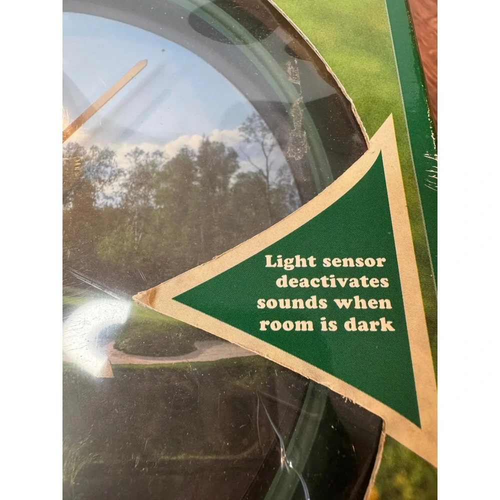 Tournament‎ Time Golf Sound Clock New In Box